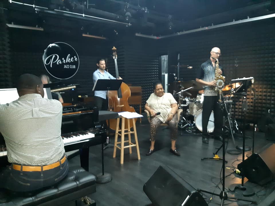 New School of Music Faculty Band during the Blue Jazz Festival
